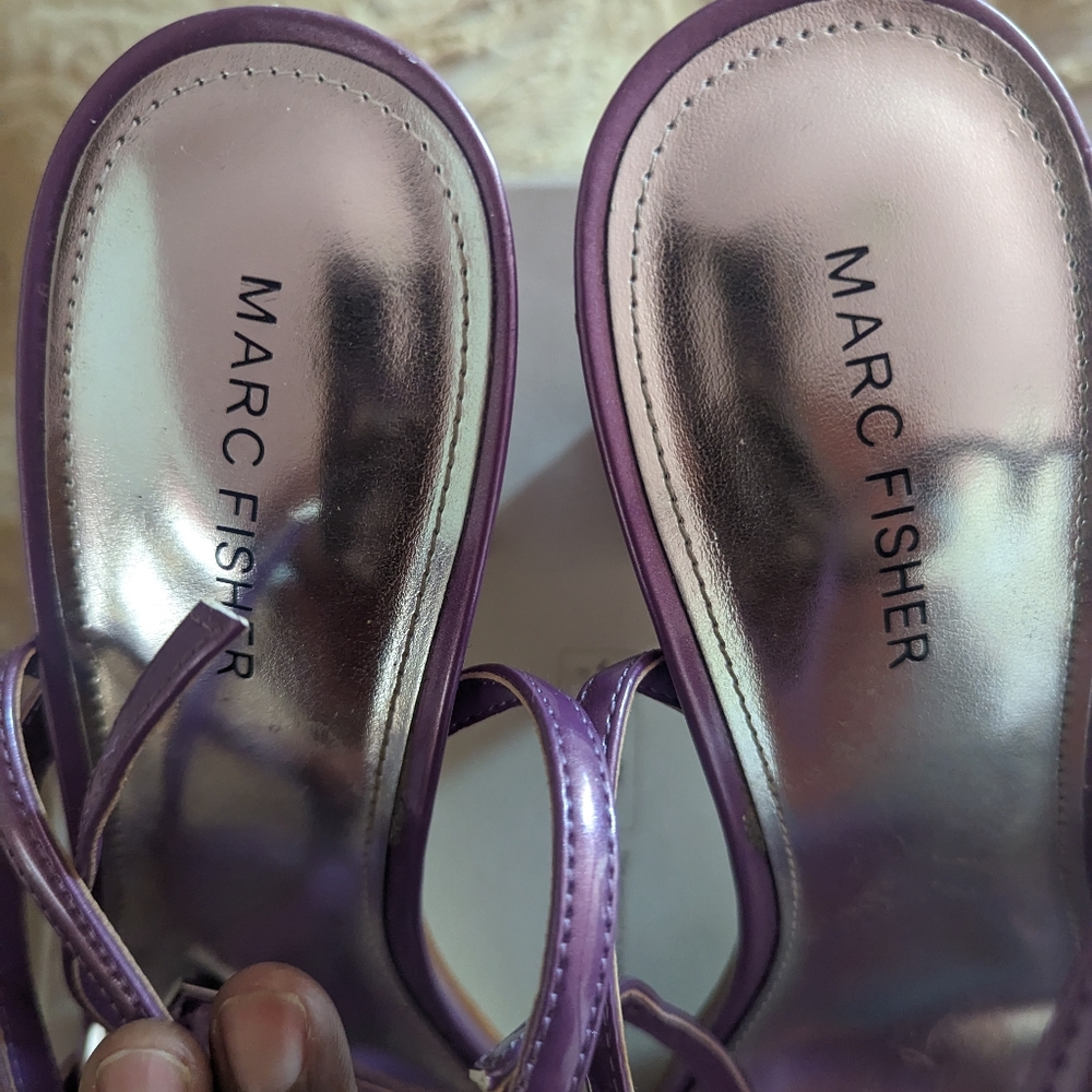 Marc Fisher skinny strappy heels - Picture 5 of 7